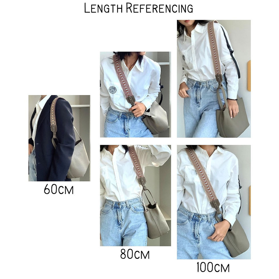 Thumbnail: Custom Made Picotin Canvas Strap