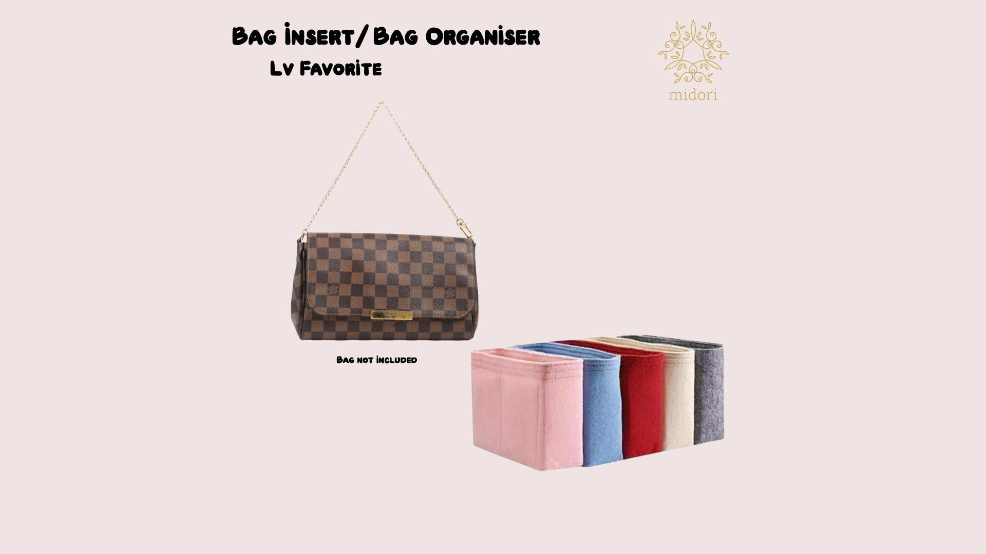 Bag Organiser Bag Insert for Lv Favourite