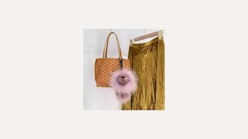 Thumbnail: Furry Lion Bag Charm