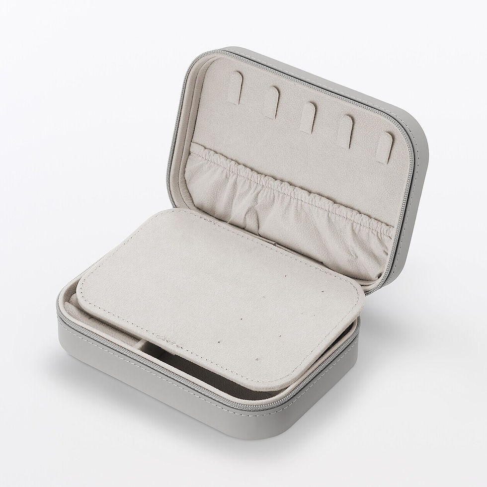 Thumbnail: Accessory Case with Mirror - Rectangle