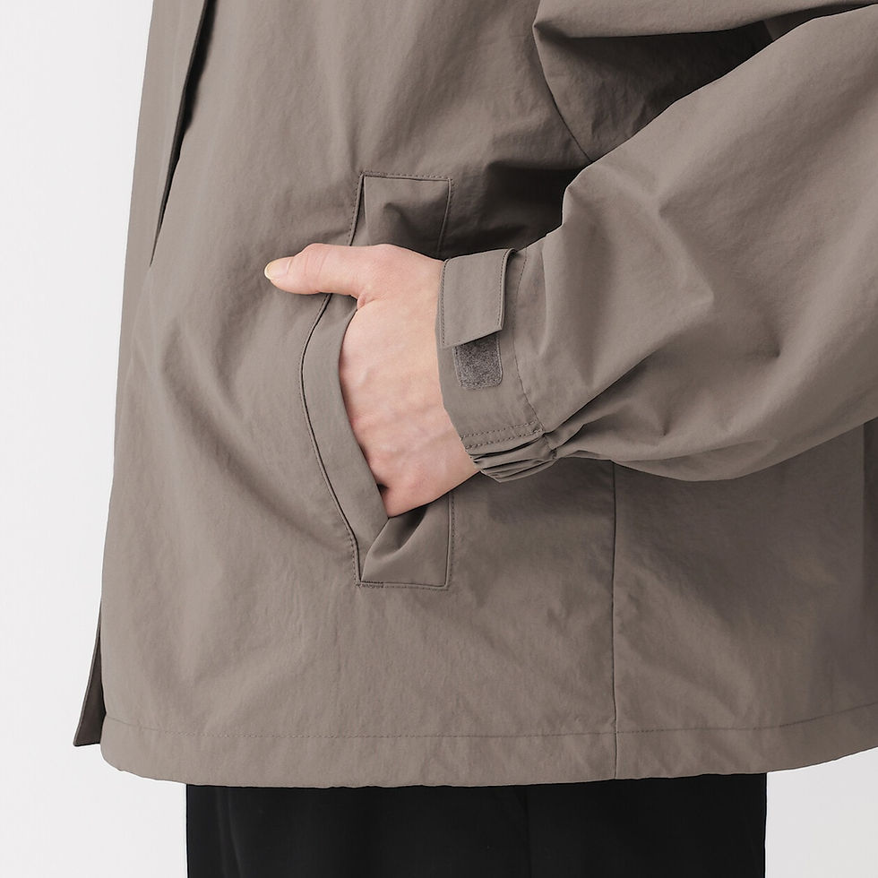 Thumbnail: Womens Water Repellent UV Protection Hooded Blouson