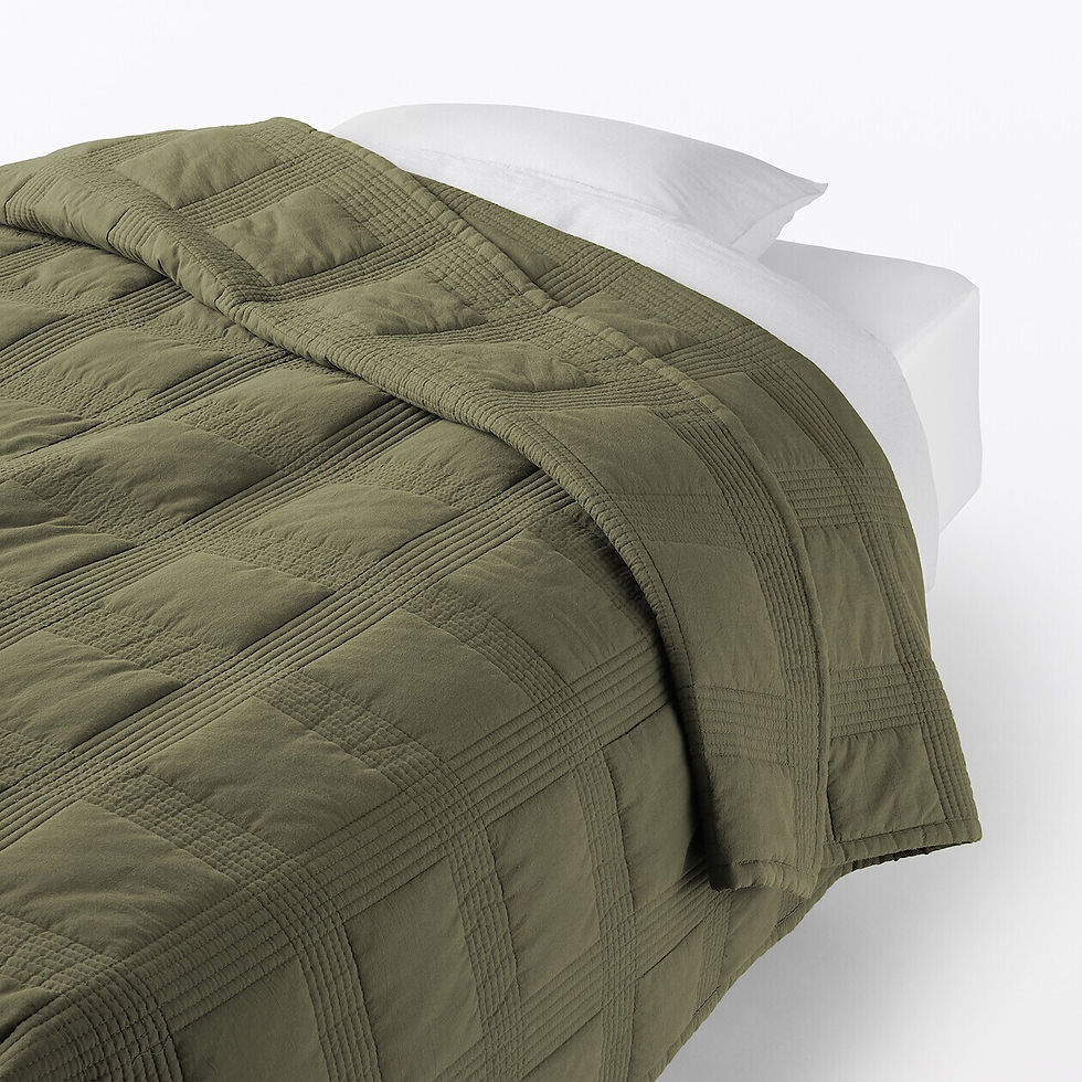 Thumbnail: Cloth Cotton Line Quilt