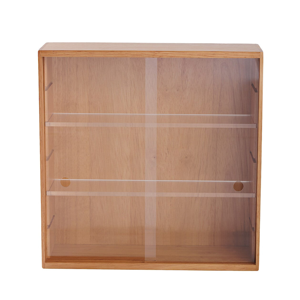 Wooden Collection Stand with Sliding Door