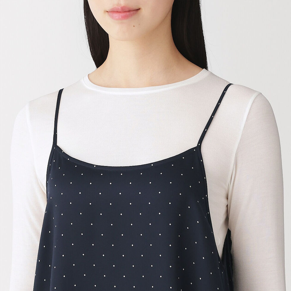 Thumbnail: Womens Lyocell Satin Camisole Dress