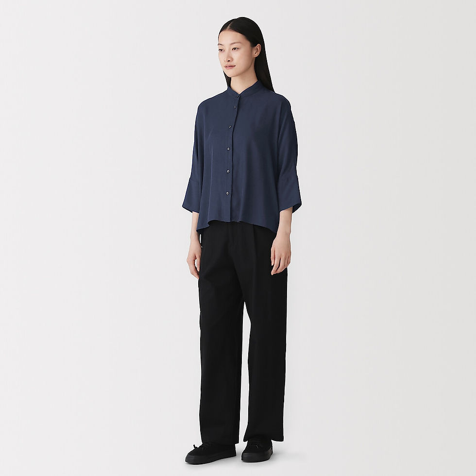 Thumbnail: LABO Womens Cupra Blended 3/4 Sleeve Shirt