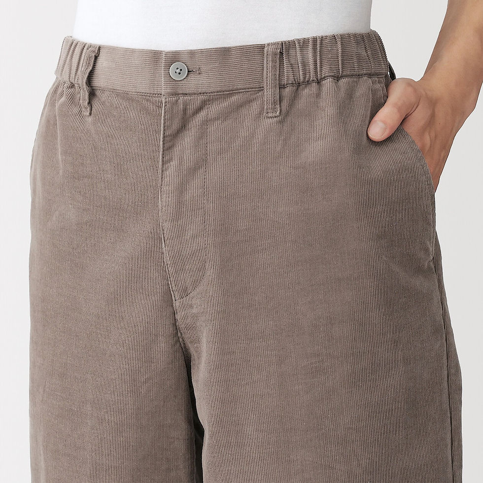 Thumbnail: Mens Corduroy Relaxed Easy Pants