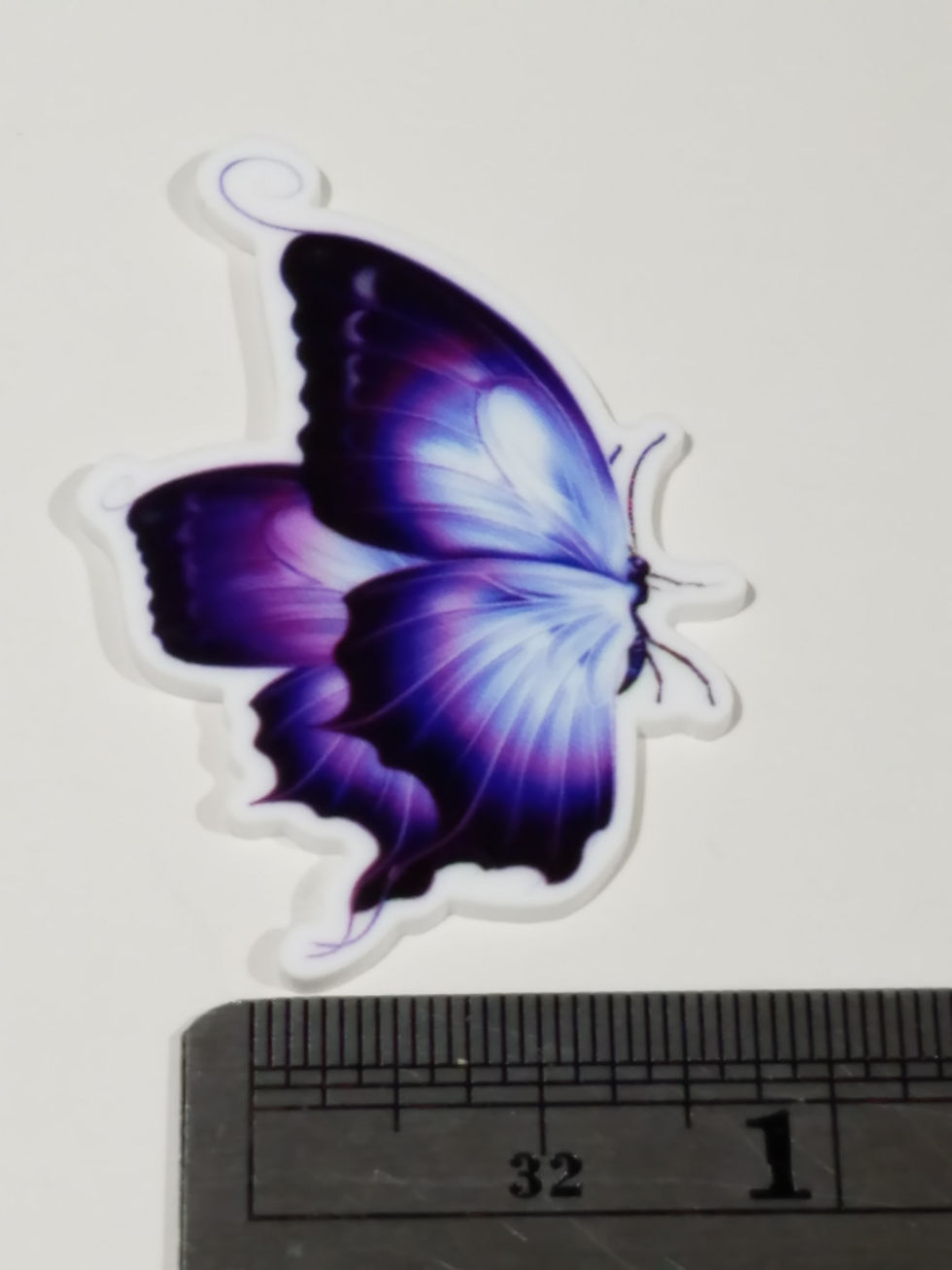 Thumbnail: BUTTERFLY DESIGN ACRYLIC FLAT BACK RESIN (MULTIPLE STYLES)