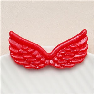 Thumbnail: 3-D ANGEL WINGS ACRYLIC FLAT BACK RESIN (MULTIPLE COLORS)