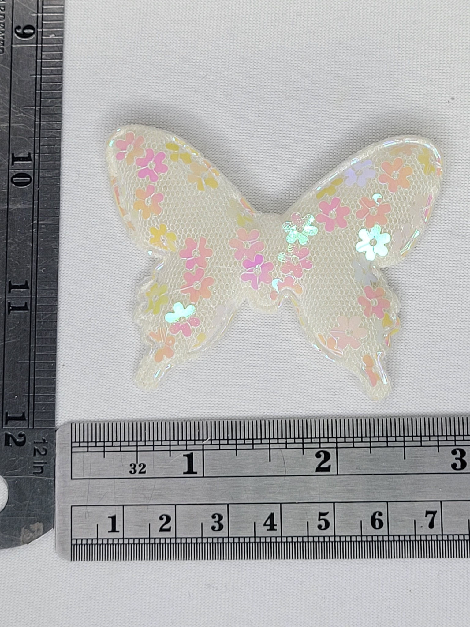 BUTTERFLY PUFFIES STYLE #2 (SET OF 2) (MULTIPLE COLORS)