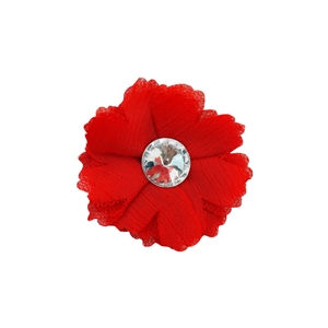 Thumbnail: 2" DECORATIVE CRAFTING FLOWERS (SET OF 3) (MULTIPLE COLORS)