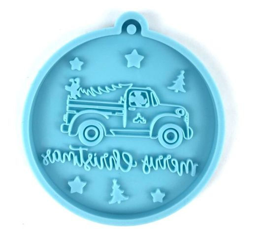 Thumbnail: CHRISTMAS BALL ORNAMENT RESIN MOLD (MULTIPLE STYLES)