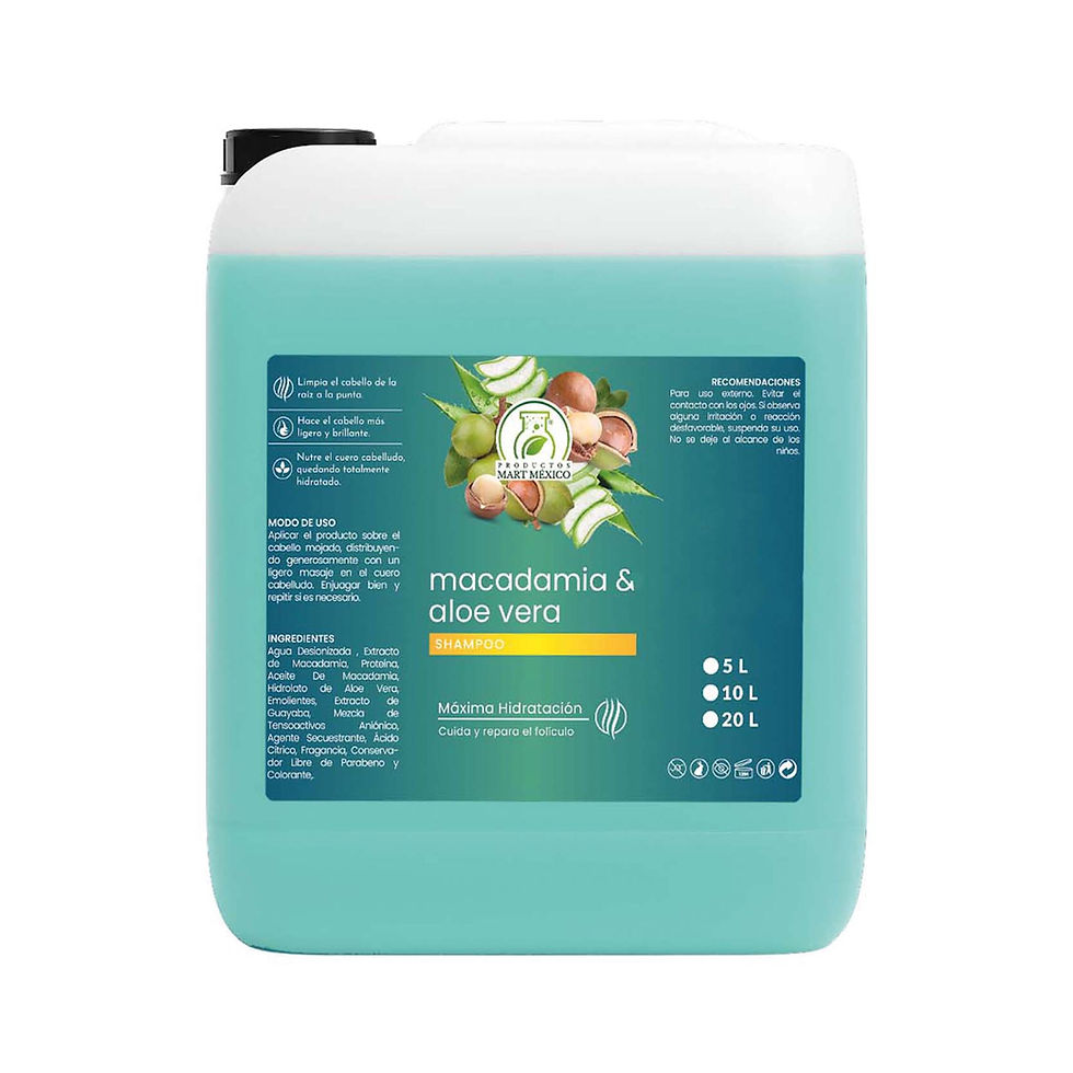 Miniatura: Shampoo Capilar Macadamia & Aloe Vera