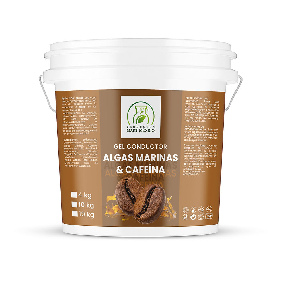 Miniatura: Gel Conductor De Algas Marinas & Cafeína