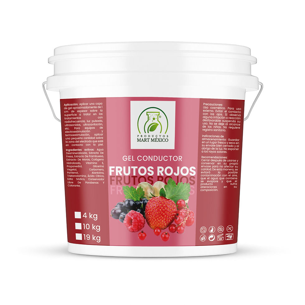Miniatura: Gel Conductor De Frutos Rojos Aparatología