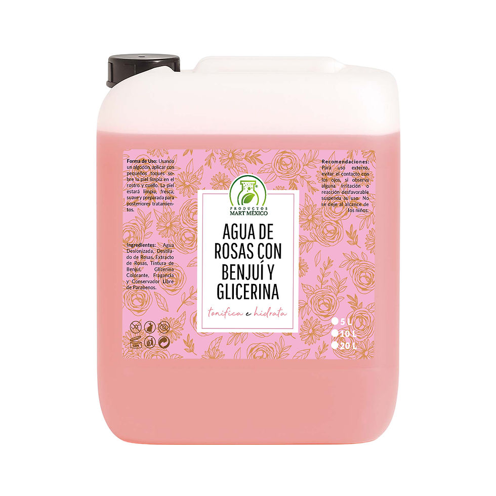 Miniatura: Agua de Rosas, Benjuí & Glicerina Hidratante Facial