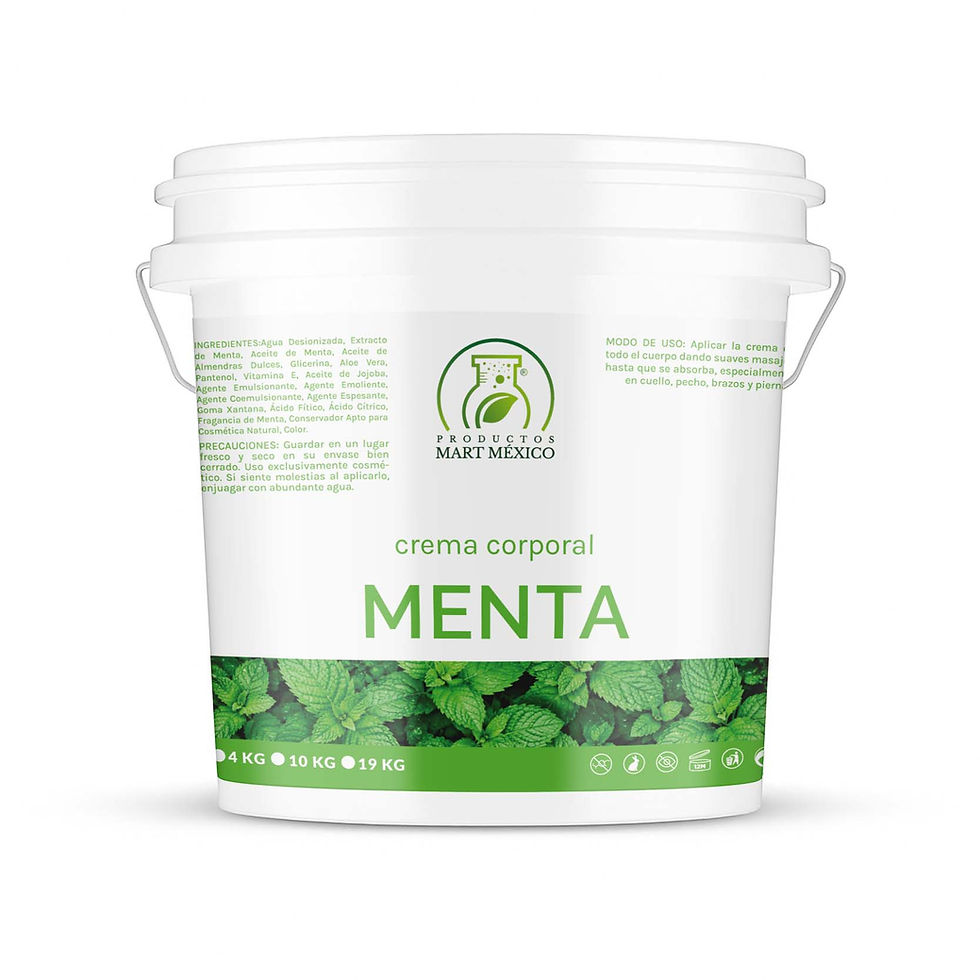 Miniatura: Crema Corporal & Facial Menta Sensación Refrescante