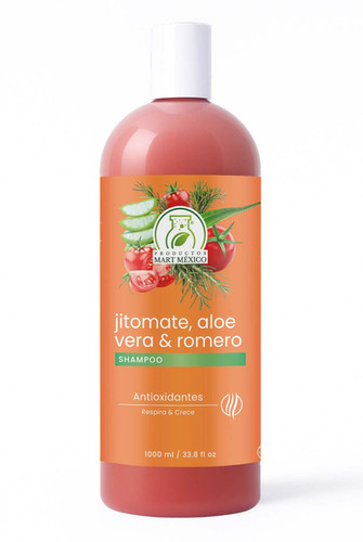 Shampoo Hare De Jitomate, Aloe Vera Y Romero ProductosMartMéxico