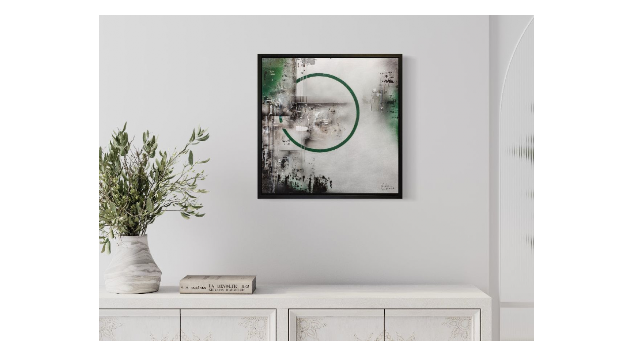 Kealey Farmer Abstracts | British Racing Green