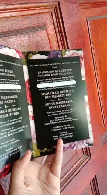 Thumbnail: Kad Kahwin F