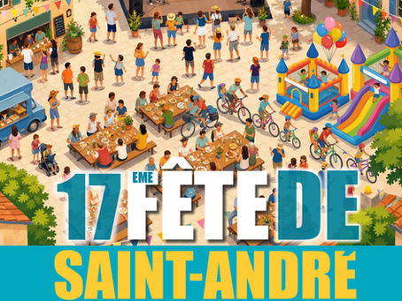 17e Fête de Saint-André - Dimanche 14 juin - Place de Saint-André