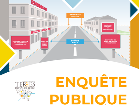 Enquête publique du RLPi - Du 7 au 25 septembre, l'enquête publique du Règlement Local de Publicité intercommunal est ouverte.