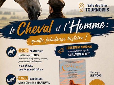 39e Jeudi de l'Histoire - Le cheval et l'homme : Quelle fabuleuse histoire - Tournoisis - Jeudi 11 juin 2026 - 10h