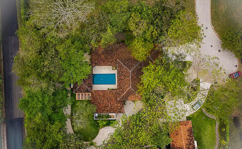 Casa Oasis aerial view