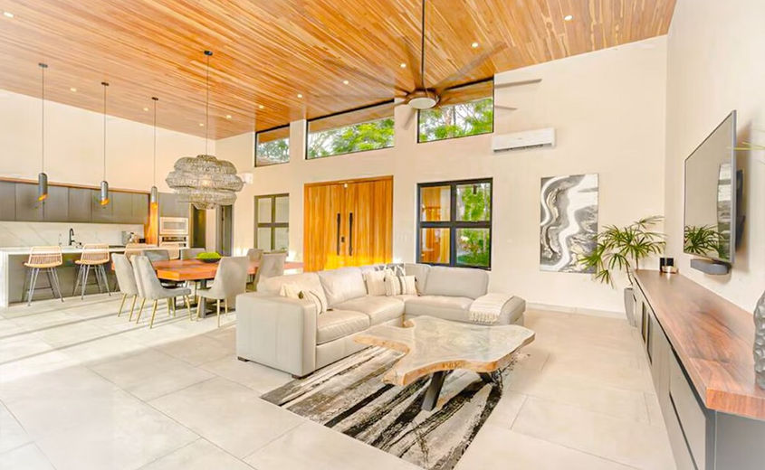 Casa Oasis living room