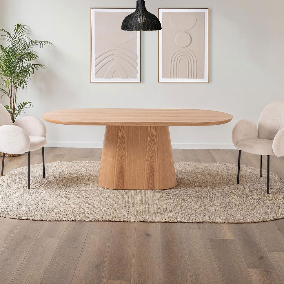 Mesa comedor chapa roble 200 A