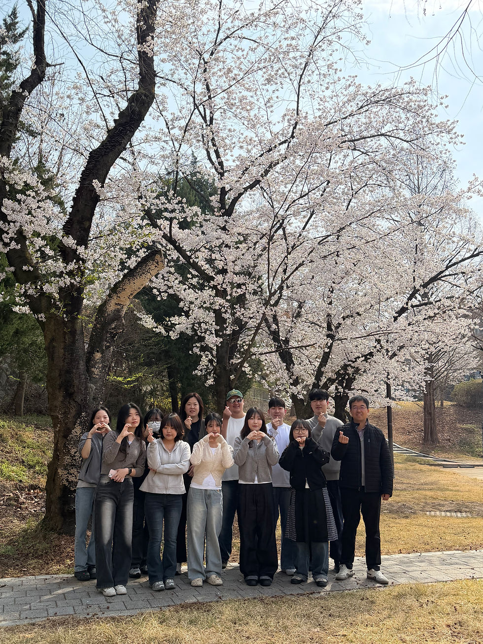 벚꽃보다 따스한 우리 연구실의 봄 🌸🛰️