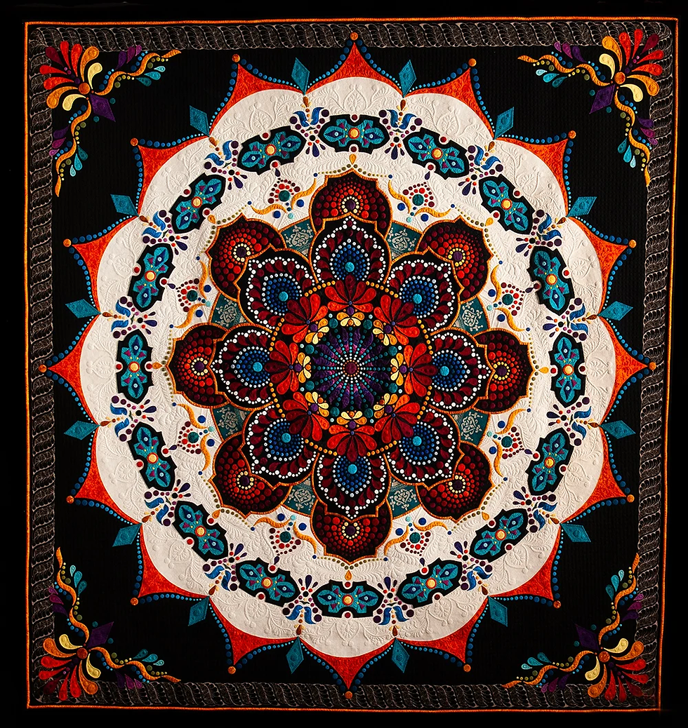 "Pathfinder" | Kyra Reps of Northwood | Photo Credit: Quilts.com