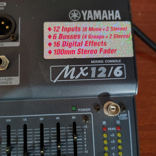 Yamaha MX12/6 Fully Capable for Studio | SecondLife Audio Gears