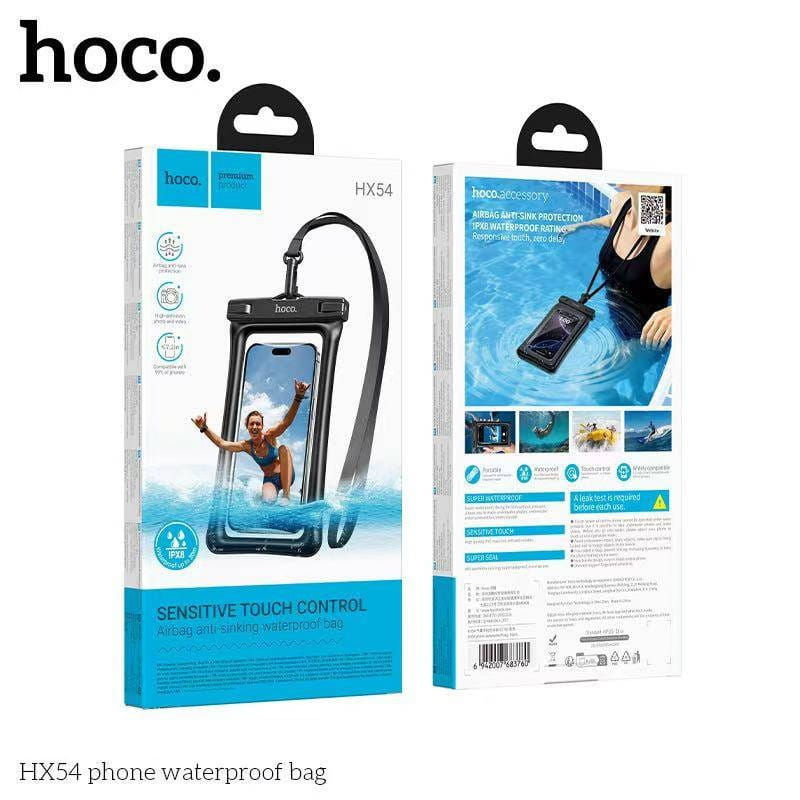 HOCO HX54 – נרתיק אטום למים לסמארטפון עם מערכת ציפה