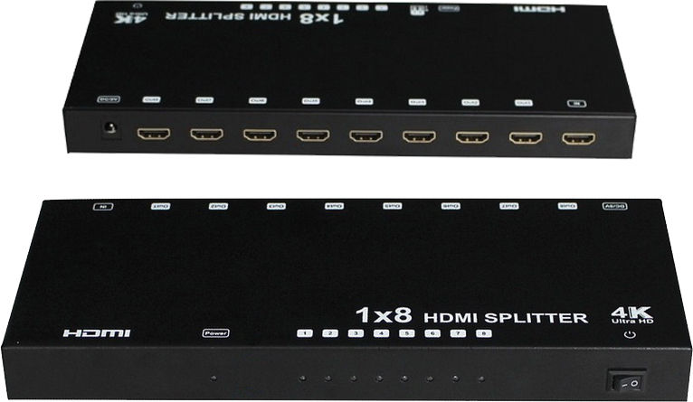 מפצל HDMI ל-8 מסכים MASTER CABLE