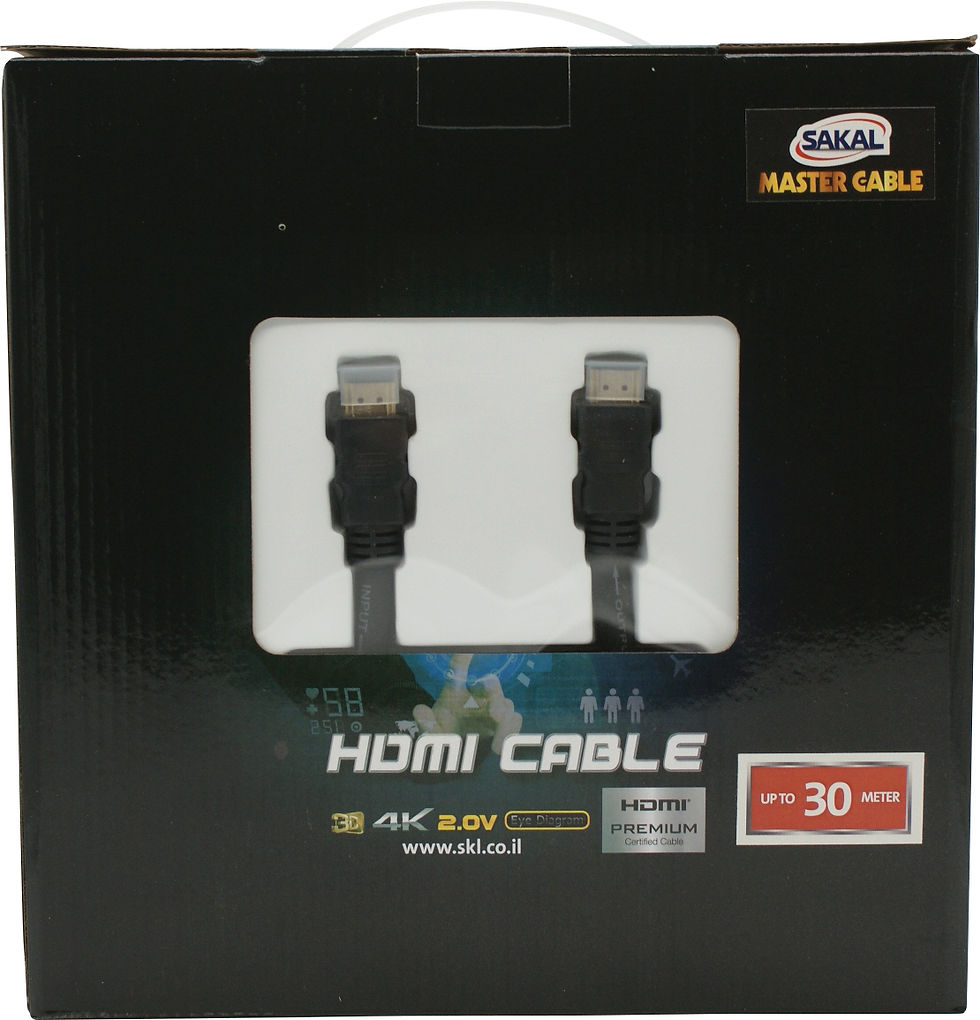 Thumbnail: כבל HDMI בתקן 2.0V באורך 30 מטר