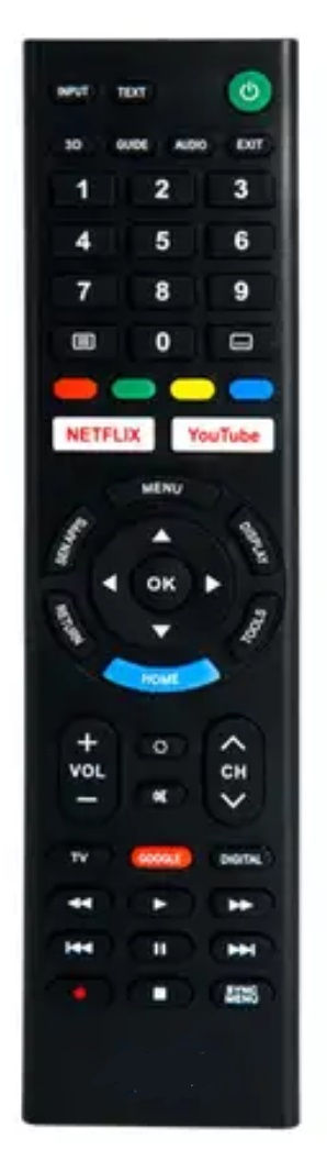 שלט חליפי למסכי LCD/LED מסוג SONY