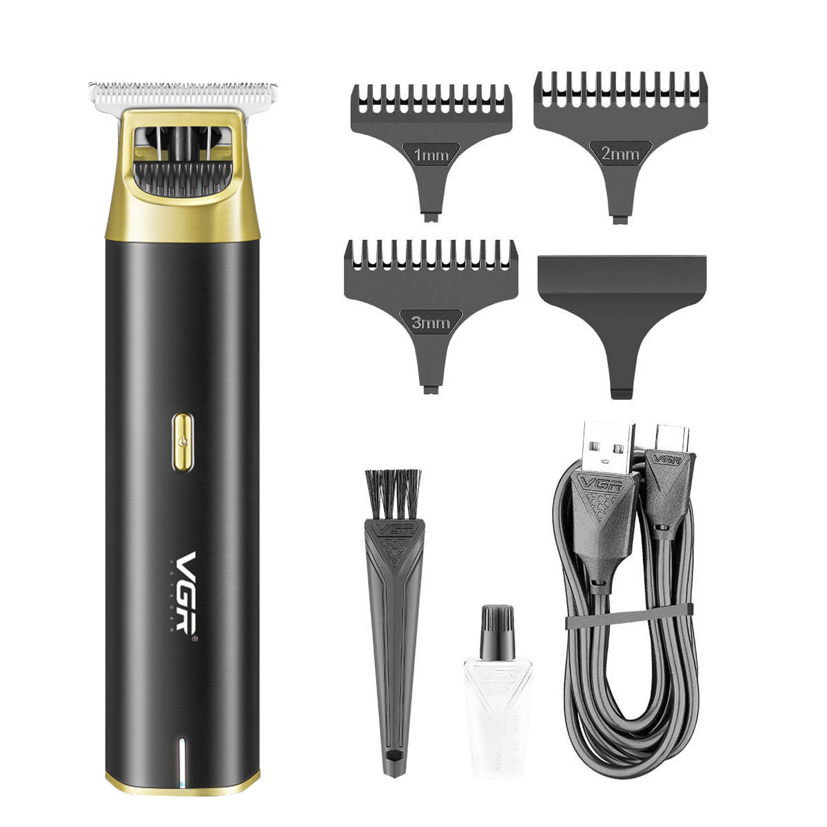 מכונת תספורת מקצועית נטענת VGR V-957
