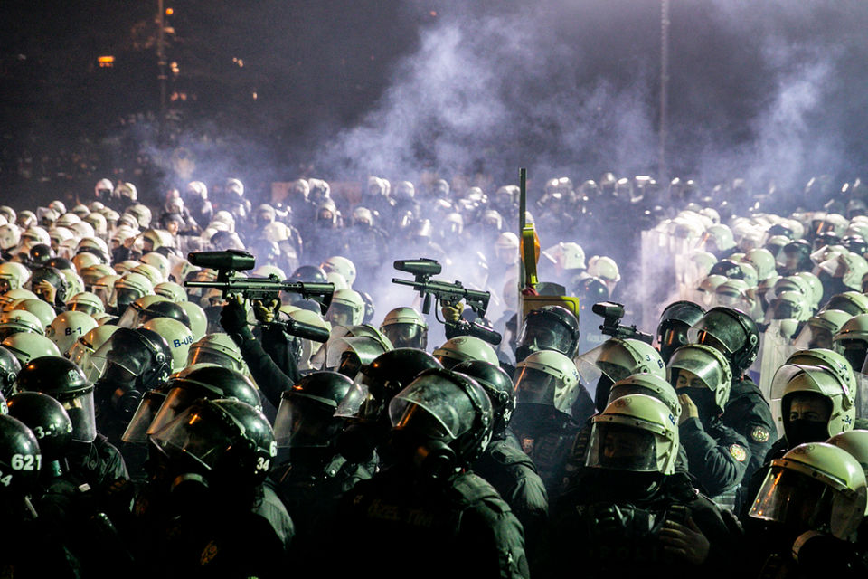 March 2025 - Opposition Party supporters protest the arrest of the CHP Istanbul Mayor Erkem Imamoglu
Foto: Hüseyin Aldemir