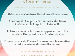 Energies d'Octobre 2021 (Portail 10-10): Guérison karmique - Recouvrer son Pouvoir dans le quotidien