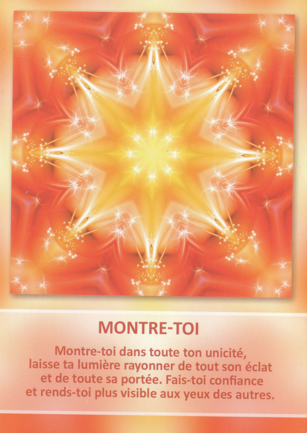 Énergies du 7 au 13 Avril 2025 (Portail 44 et Pleine Lune 13 Avril) : Assumer son Individualité avec Confiance et Renforcer son Engagement pour maintenir le Cap des Guérisons vers Notre Révolution - [Carte de L'Oracle des Mandalas d'Énergie de Gaby Shayana Hoffmann - Montre toi]