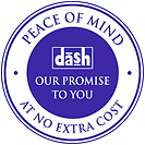 117 Dash Guarantee Stamp AW WH.BORD WHIT