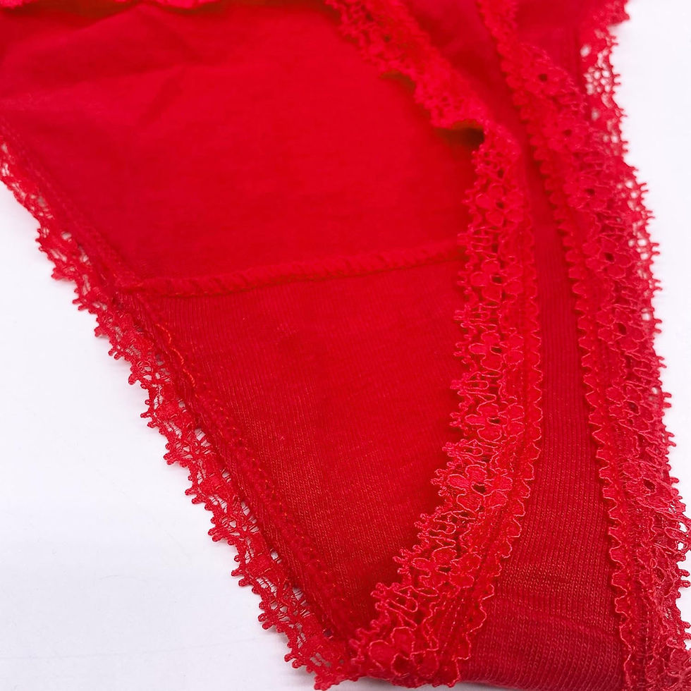 Thumbnail: Personalized Plus Size Thong Panties (Personalization on Back Only)