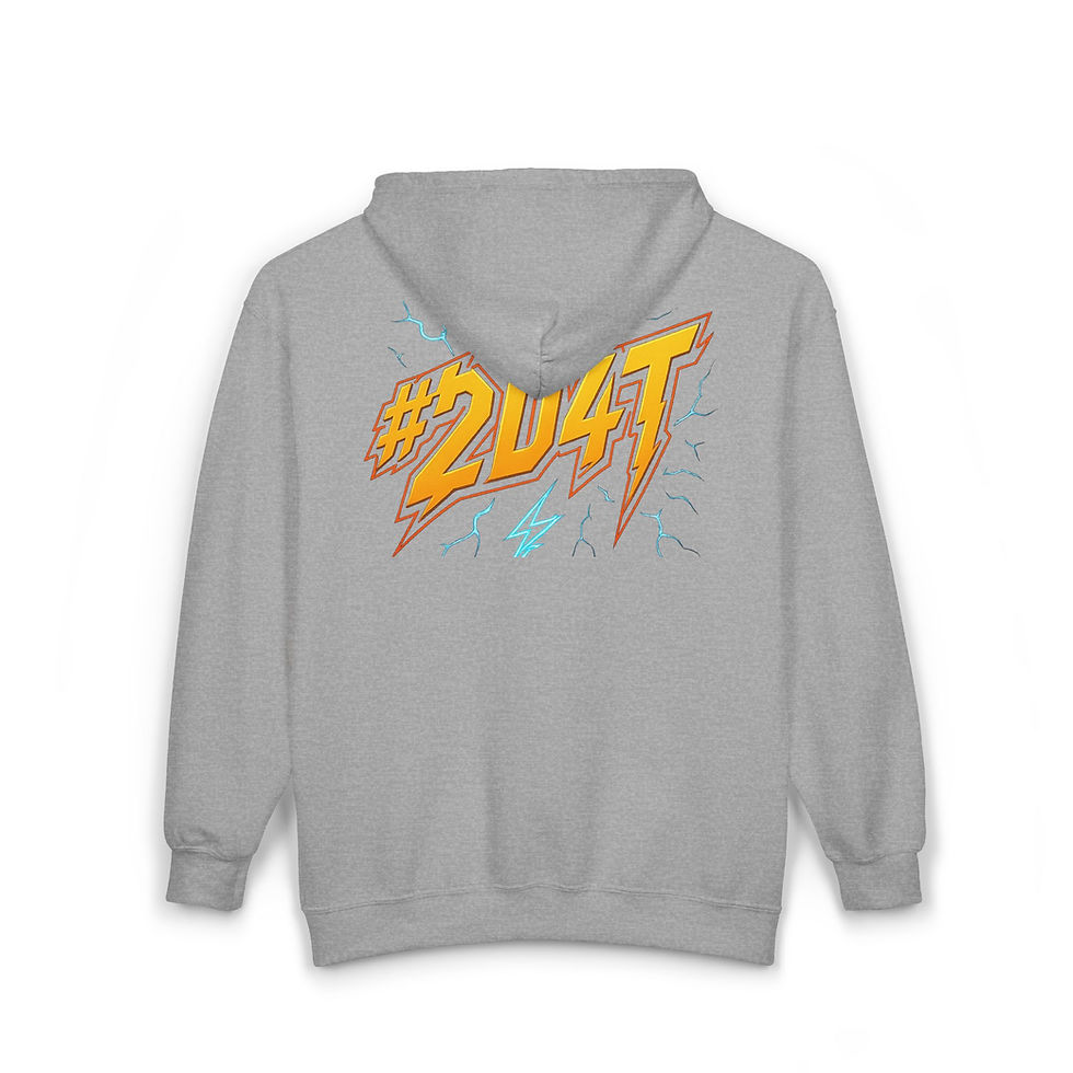 Thumbnail: #2D4T 2day4Tomorrow Full Zip Sweatshirt