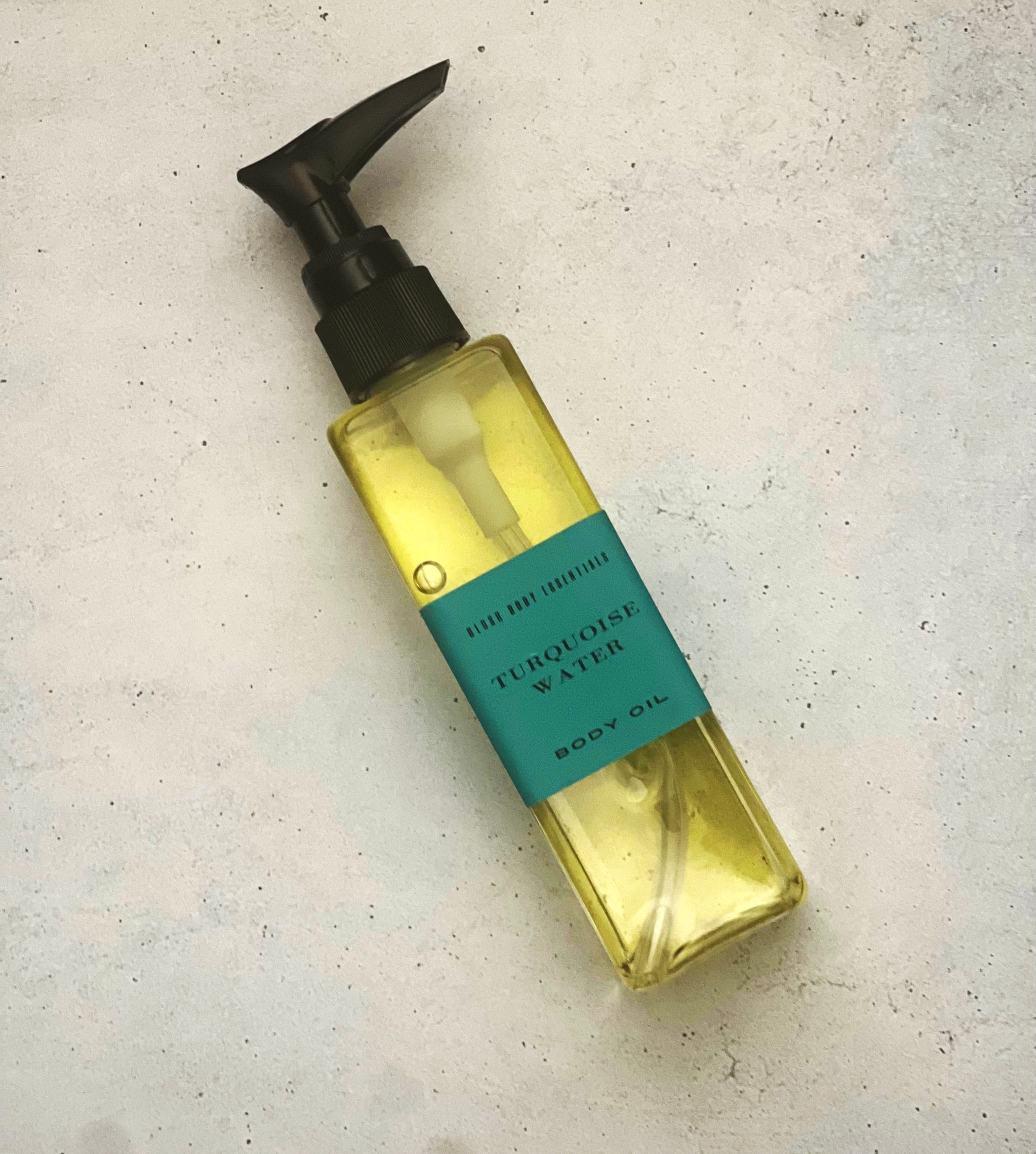 Turquoise Water Body Oil