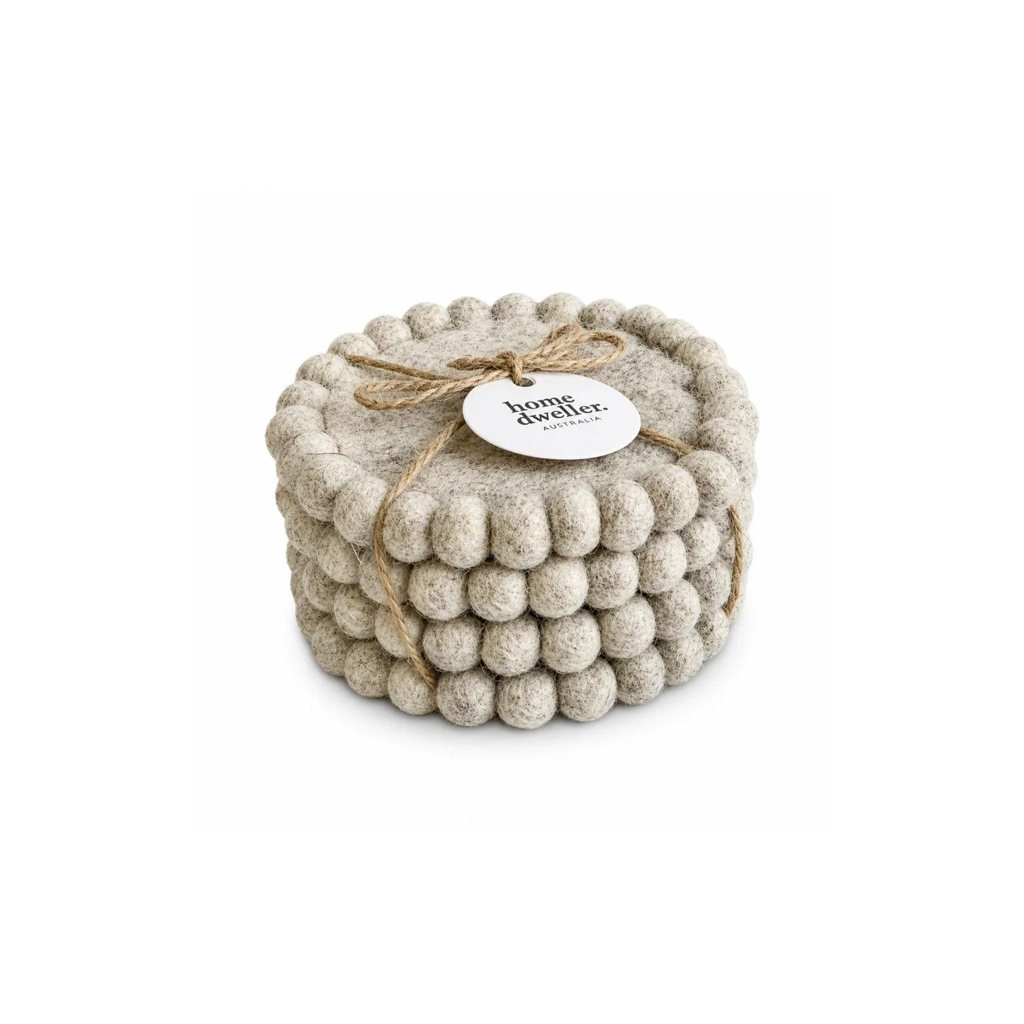 Felt Coaster Set - Cloud