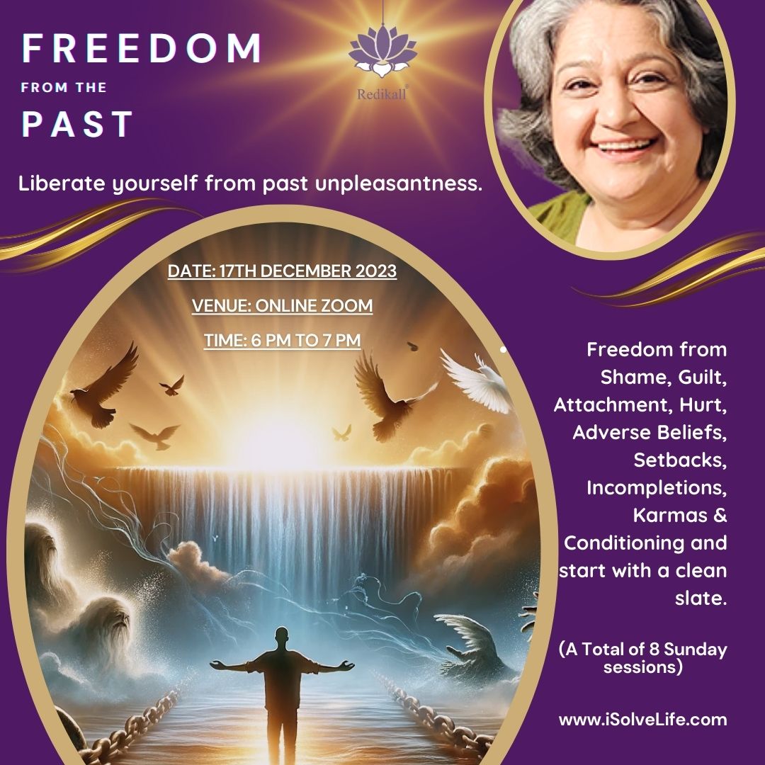 Online webinar to work with past beliefs with Redikall