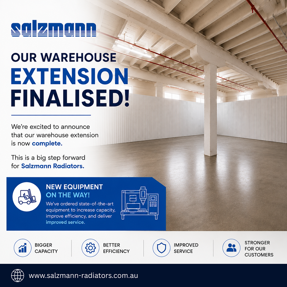 Warehouse extension finalised