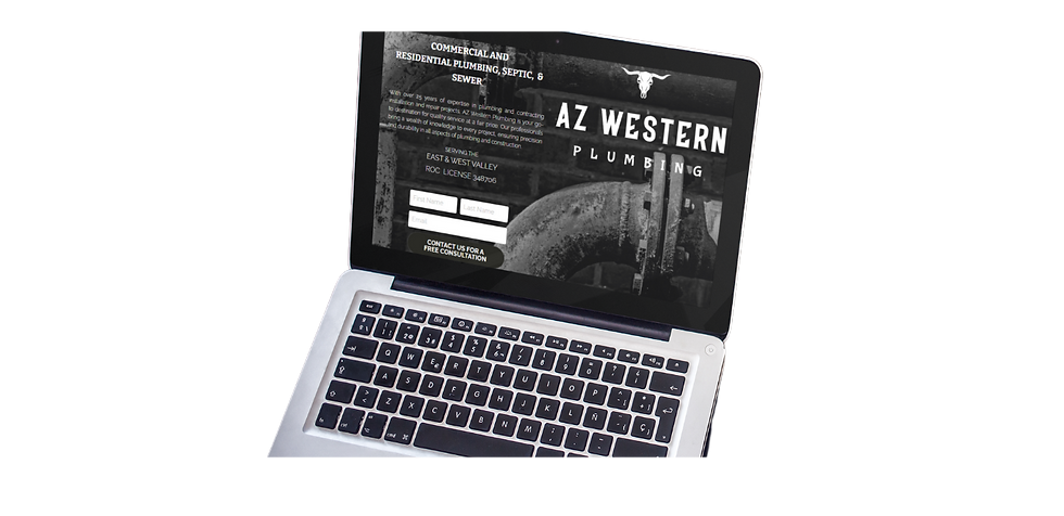 Custom website design displayed on desktop and tablet by Brand Garden Studio Phoenix AZ