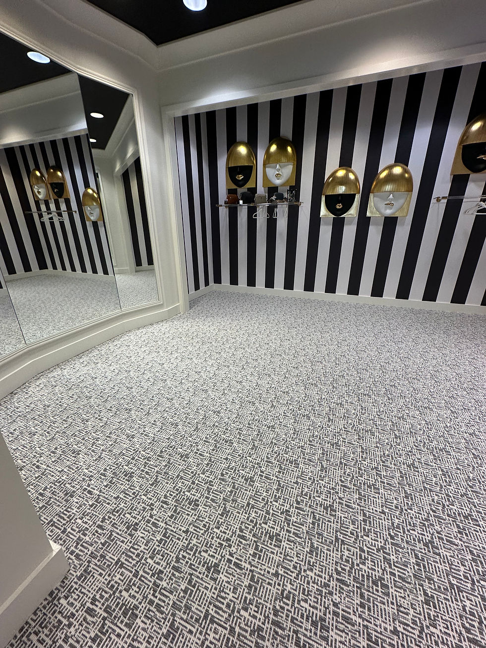 Wall To Wall Installation: Designed Office. 