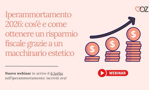 Webinar Iperammortamento 2026 per estetiste: cosa devi sapere prima di scegliere un macchinario